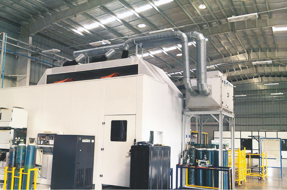 Robotic Welding Cell Fume Extraction Solutions