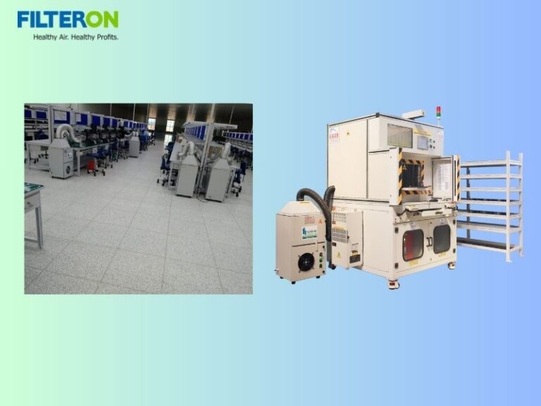 Soldering & Laser Marking Fumes Extraction Solutions