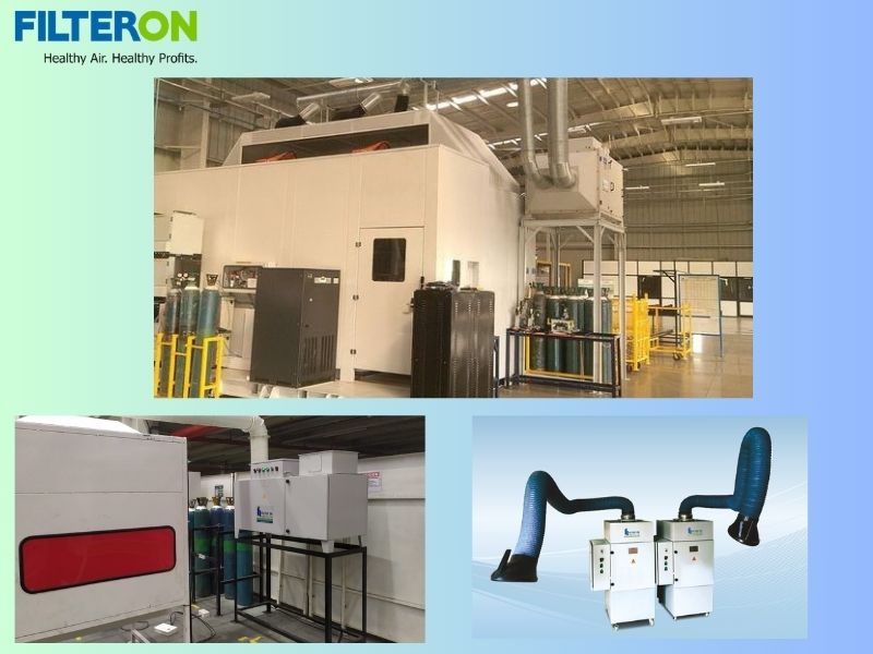 Welding Fumes Solutions By Filter ON